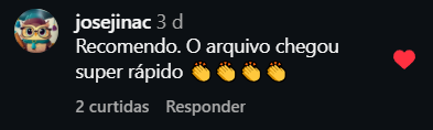 Comentário Instagram